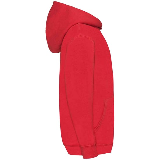 Fruit of the Loom Kinder Kapuzen Pullover Klassik 80/20 (Rot) - Image 3