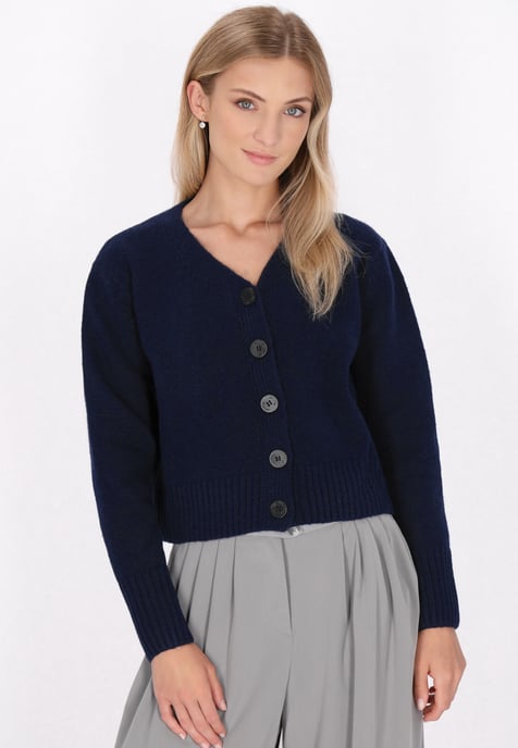 Dreimaster Cardigan Damen Marine - Image 3