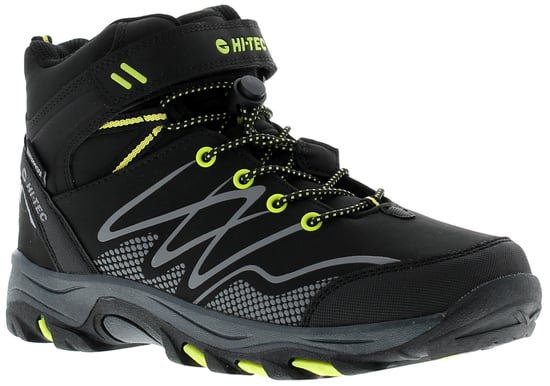 Hi-Tec Blackout Jungen wasserdichte Wanderschuhe Schwarz - Image 1