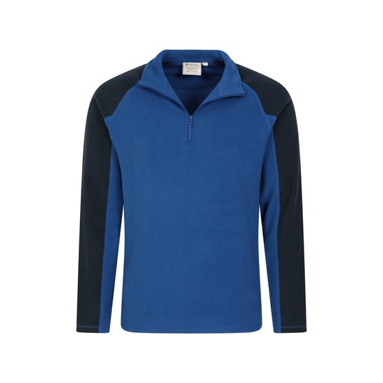 Mountain Warehouse Mens Ashbourne II Half Zip Fleece Top (Cobalt)