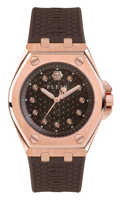 Philipp Plein Plein Extreme Lady Braun Damen Armbanduhr PWJAA0422 - Image 1