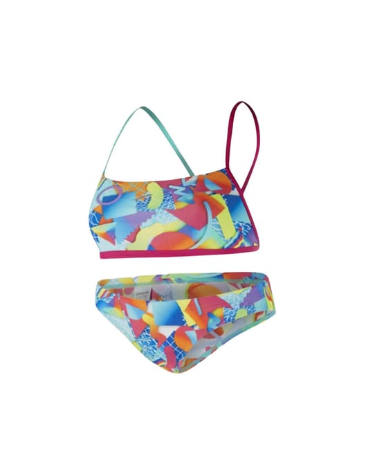 Speedo Flipturns Two Piece Crossback Swimsuit
