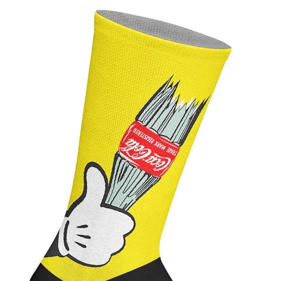 Unisex Elastic Printed Long Socks