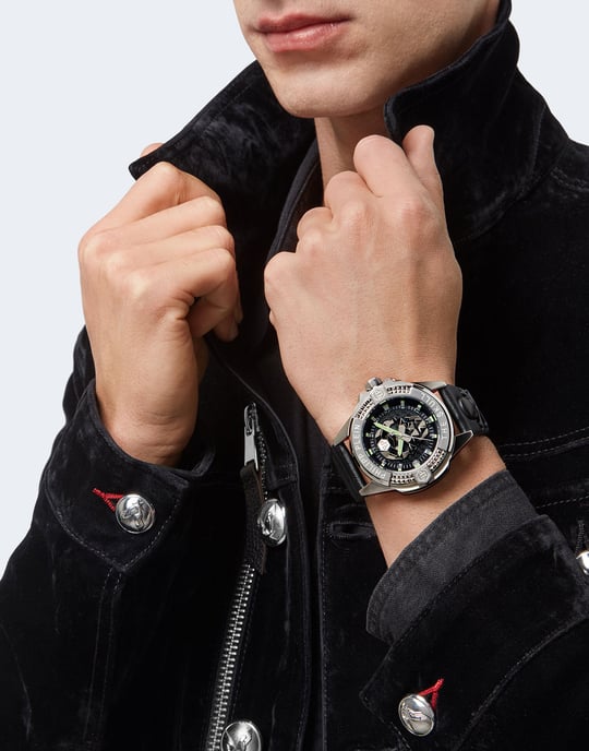 Montre Philipp Plein The $kull Pour Hommes Noir PWAAA0121 - Image 4