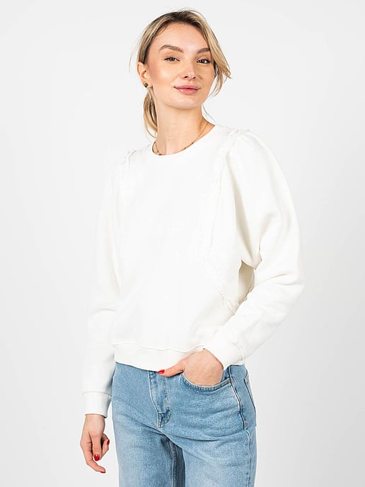 Pepe Jeans Sweatshirt Esther Woman's Off-White