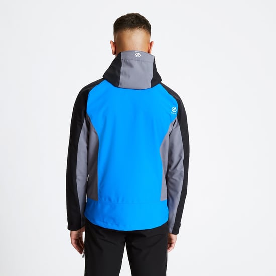 Dare 2B Herren Jacke Recode mit Kapuze, wasserfest (Blau/Schwarz) - Image 3