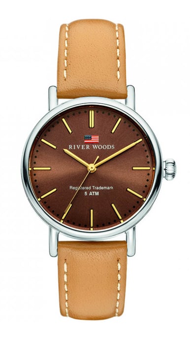 River Woods Oswego Braun Damen Armbanduhr RW340014 - Image 1