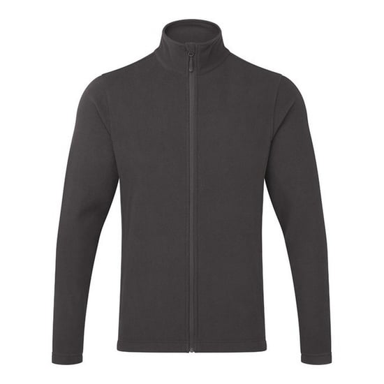 Premier Mens Recyclight Microfleece Full Zip Jacke (dunkelgrau) - Image 1