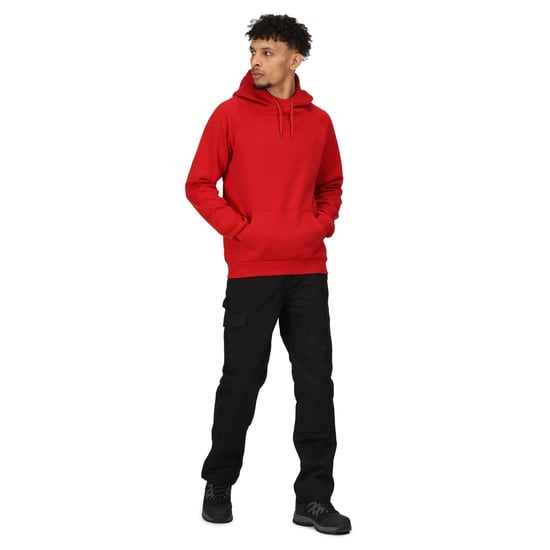 Regatta Mens Pro Overhead Hoodie (Classic Red)