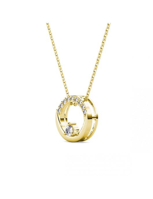 Anhänger Clarine - Doré et Cristal - Image 3