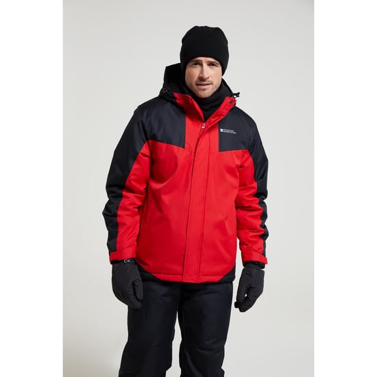 Mountain Warehouse Mens Dusk III Ski Jacket (Active Red/Black)