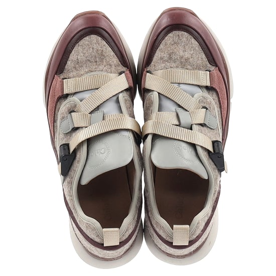 Chloé Sonnie Low Top Sneaker aus mehrfarbigem Wildleder - Image 3