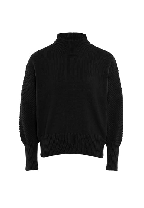 Mymo Pullover Damen schwarz - Image 1