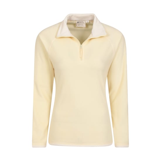 Mountain Warehouse Damen/Damen Montana Half Zip Fleece Top (Gelb) - Image 3