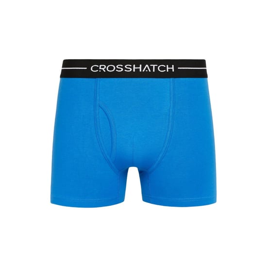 Crosshatch - "Hexter" Boxershorts für Herren (2er-Pack) (Blau) - Image 3
