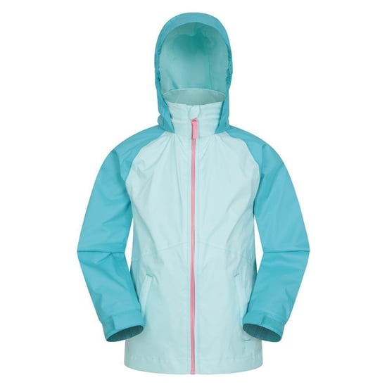 Mountain Warehouse Childrens/Kids Torrent II Wasserdichte Jacke (hellblau) - Image 1