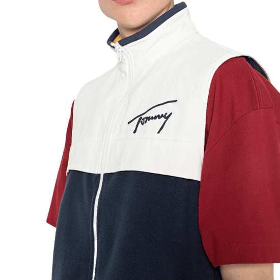 Veste Tommy Jeans Herren Mixmedia Retro - Image 2
