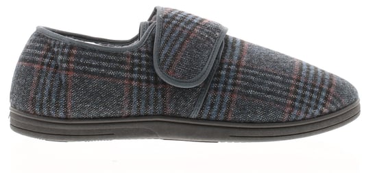 Dr Keller Mens Slippers Touch Fastening David navy