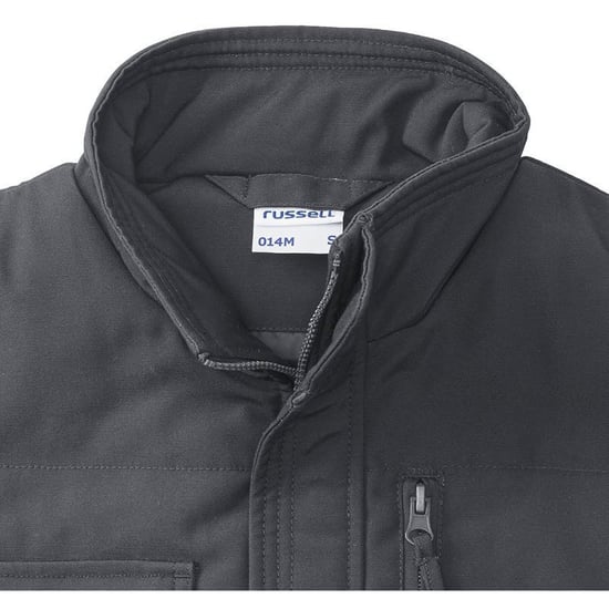 Russell Herren Gilet Jacke (Convoy Grau) - Image 3
