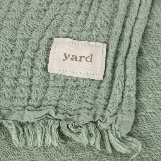 Yard Lark Crinkle-Baumwolle Fransen-Decke - Image 3