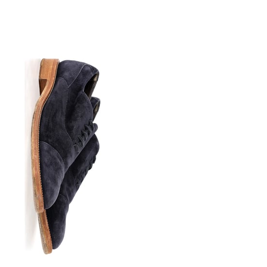 Tod's Schnürderbyschuhe aus marineblauem Wildleder - Image 3