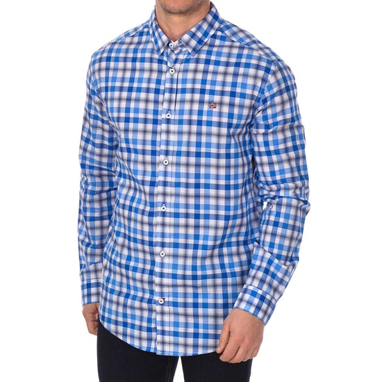 Grinnel Long Sleeve Shirt with lapel collar NP0A4E2V man