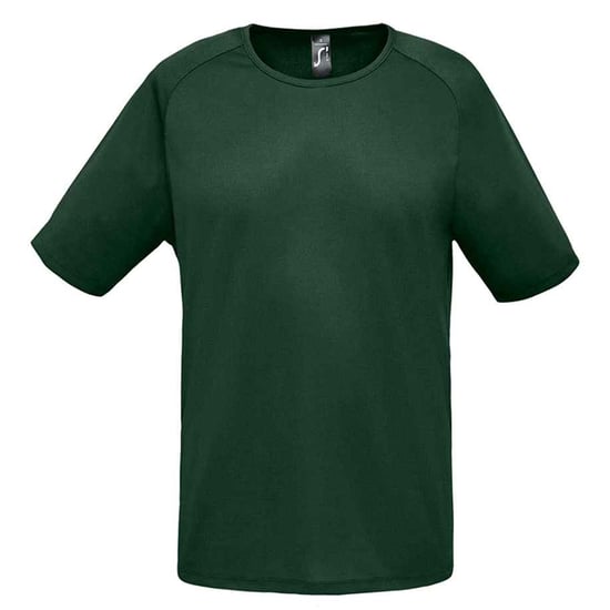 SOLS - "Sporty" T-Shirt für Herren Raglanärmel (Tannengrün) - Image 1