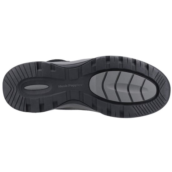 Hush Puppies Herren Grover Lederstiefel (Schwarz) - Image 5