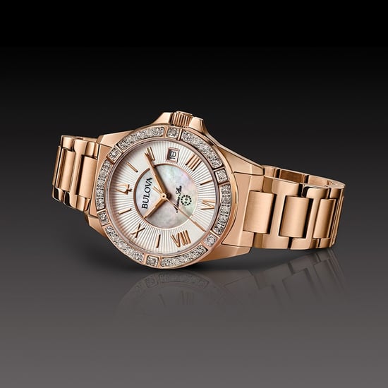 Bulova Marine Star Damenroségold Uhr 98R295 - Image 5