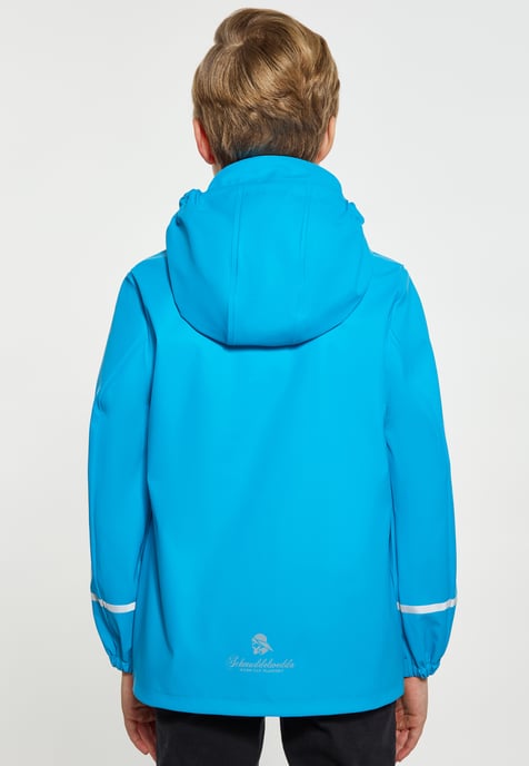 Schmuddelwedda Regenmantel Jungen (Kinder) Cyanblau - Image 4