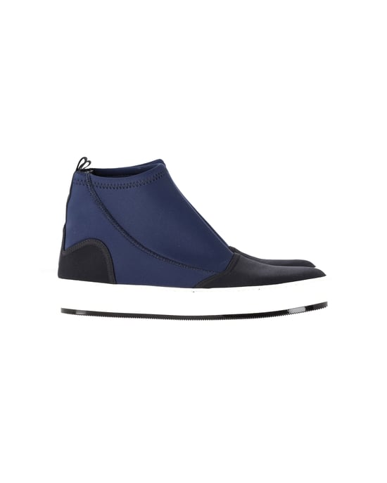 Marni Neopren Sneaker Boots in Blau Neopren - Image 1