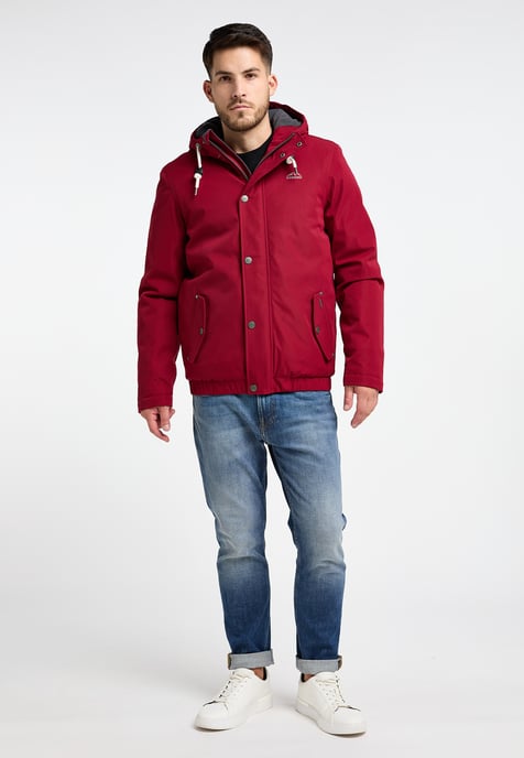 ICEBOUND Winterjacke Herren Dunkelrot - Image 4
