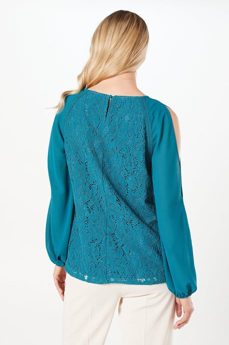 Premium Lace ¾ Sleeve Top