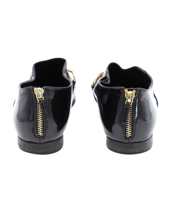 Stella McCartney Morgana Loafers in Black Patent Leather