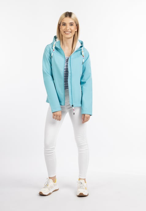 Schmuddelwedda Softshelljacke Damen DUNKELAQUA-280 - Image 2
