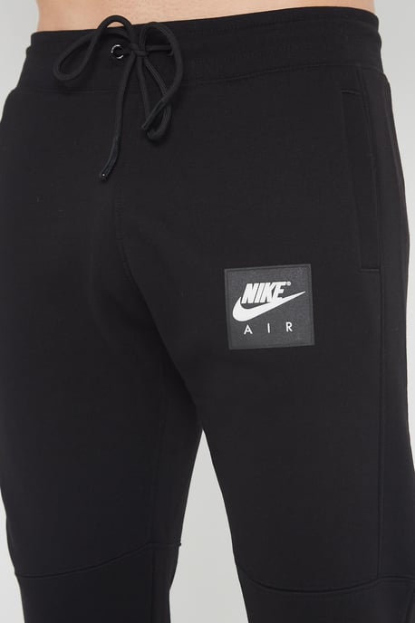 Nike Air Herren Fleece-Jogger in Schwarz - Image 3
