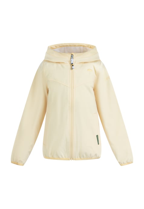 Schmuddelwedda Softshellblouson - recyceltes Material Mädchen Vanille-280 - Image 1