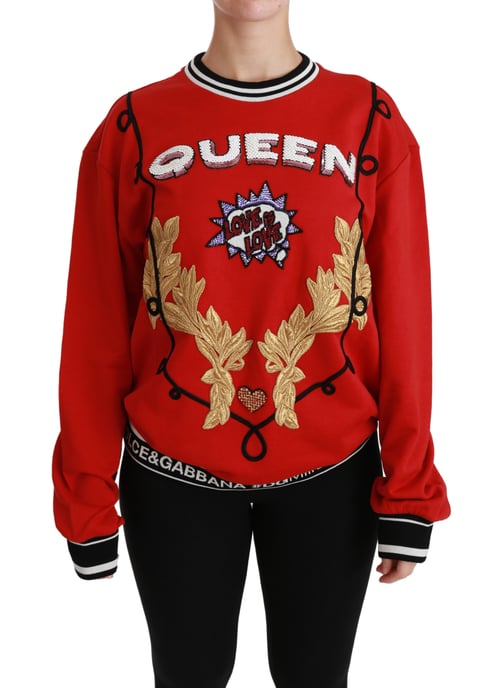 Pailletten-Liebe Pullover-Sweatshirt - Image 1
