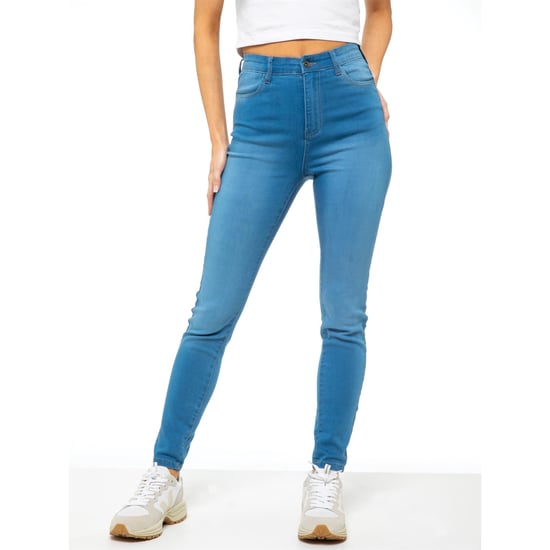 Enzo Womens Skinny Stretch Jeans - Image 4