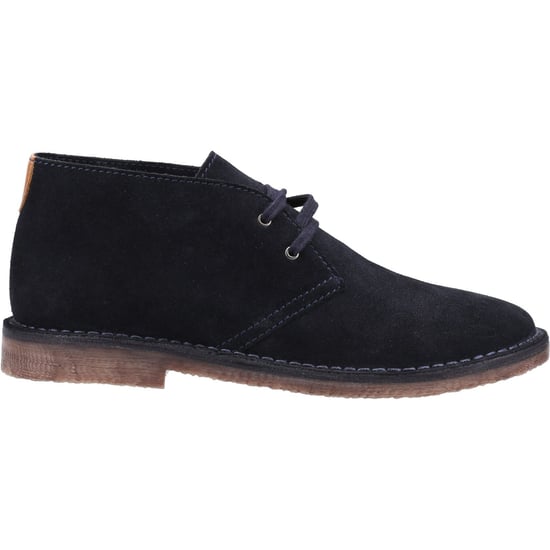 Hush Puppies Samuel Wildleder Herren Navy Stiefel - Image 4