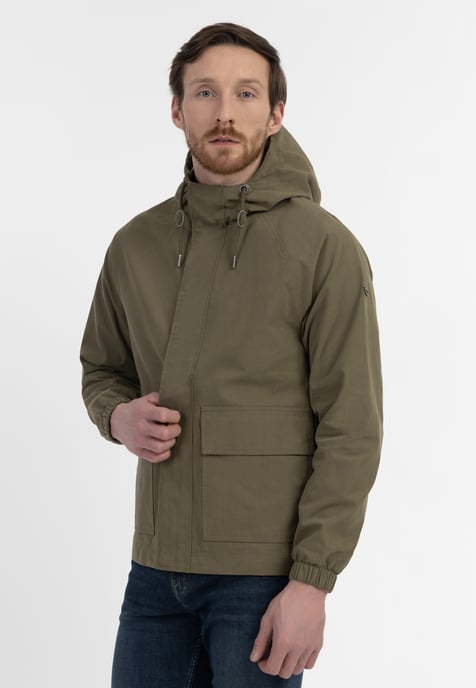 Dreimaster Jacke Herren oliv - Image 3