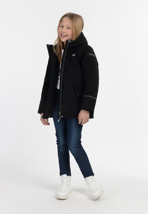 Schmuddelwedda Winterjacke Mädels schwarz - Image 2