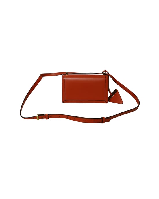 Loewe Kleine Barcelona Umhängetasche aus orangefarbenem Leder - Image 6