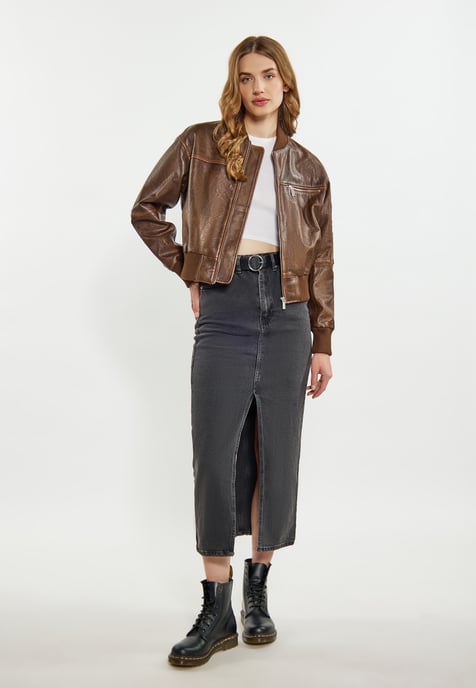 Dreimaster Jacke Damen braun - Image 2