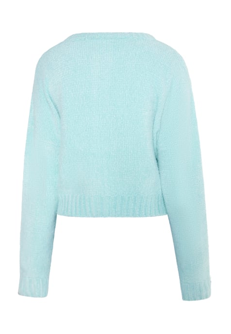 Mymo Strickcardigan Damen Aqua - Image 2