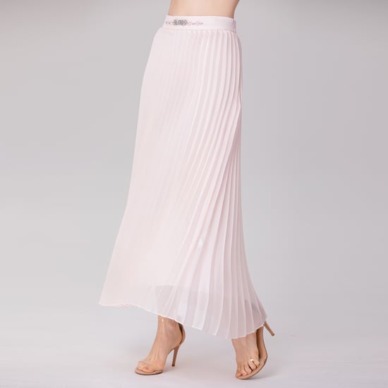 Organza-Falten-Midirock - Image 5