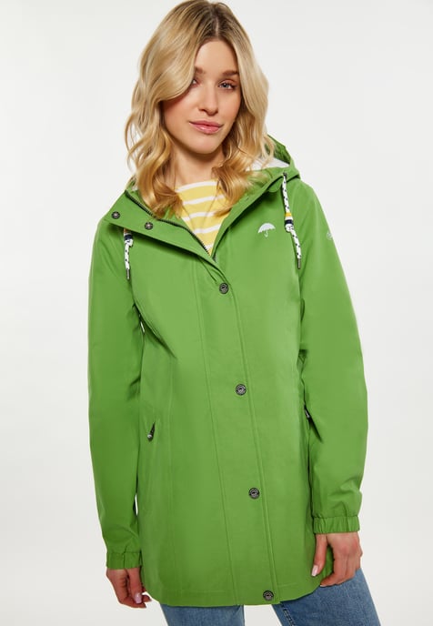 Schmuddelwedda Regenjacke Damen hellgrün - Image 3