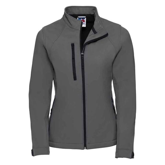 Russell - Softshelljacke 3 Lagen für Damen (Titanium-Grau) - Image 1