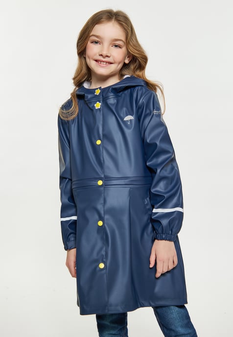 Schmuddelwedda Regenmantel Mädchen Marine - Image 3