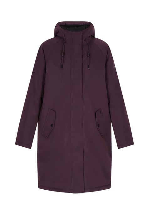 Dreimaster Winterparka Damen dunkelviolett - Image 1
